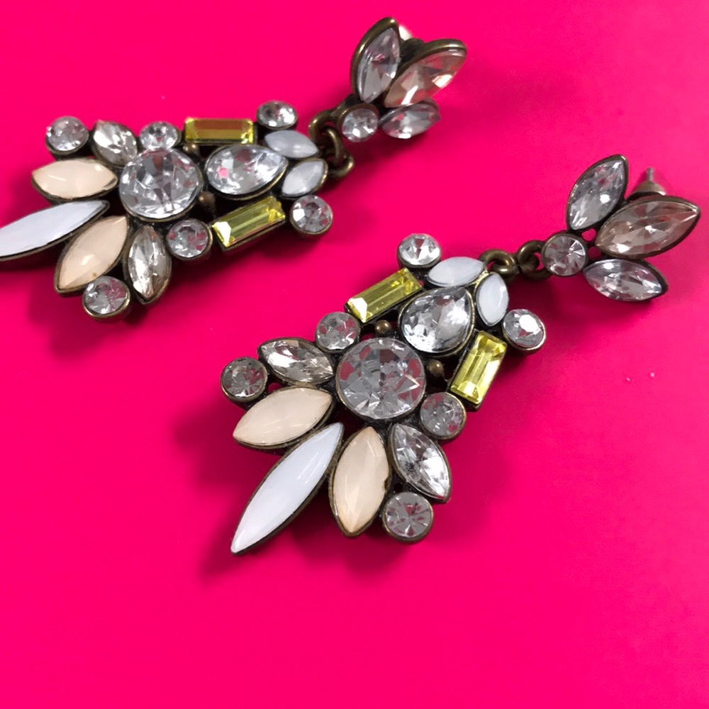 Crystal earrings - Picture 2 of 3